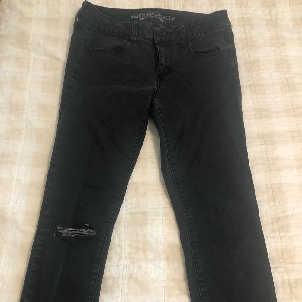 Black American Eagle jeans